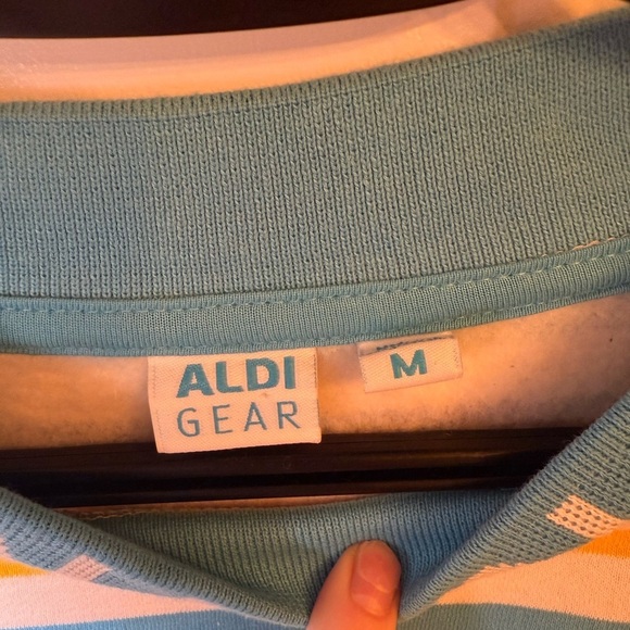 ALDI Gear 2024 Capsule Collection Sweatshirt striped women’s M - Picture 4 of 5